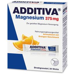 ADDITIVA® Magnesium 375 mg Granulés directs Orange