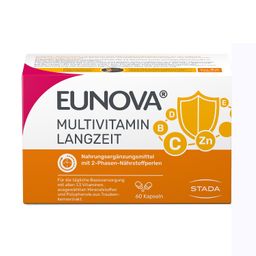 EUNOVA® Langzeit - Mikronährstoffkombination für die tägliche Basisversorgung mit Vitaminen, Mineralstoffen und Spurenelementen