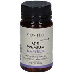 sovita Q10 Premium Kapseln – mit Traubenkernextrakt, Vitaminen & Mineralstoffen
