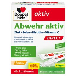 Doppelherz Abwehr aktiv DIRECT avec Zinc + Selenium + Histidine
