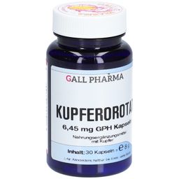 GALL PHARMA Orotate de cuivre 6,45 mg