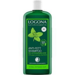 LOGONA Naturkosmetik Anti-Fett Shampoo Bio-Zitronenmelisse