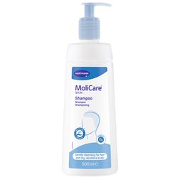 MoliCare Skin Shampoo, sanftes Reinigungsschampoo zur schonenden Haarwäsche, auch bei trockener und empfindlicher Kopfhaut