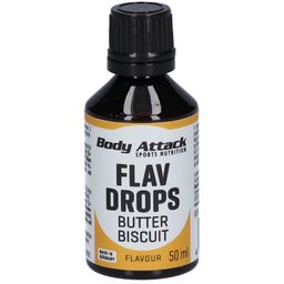 Body Attack FLAV DROPS Biscuits beurre