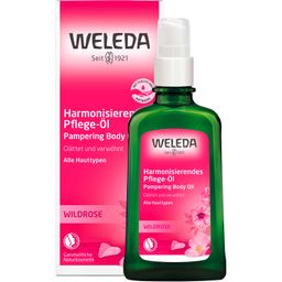 Weleda Körperöl Wildrose - glättet und verwöhnt Haut, mit harmonisierenden Duft