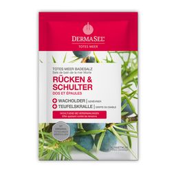 DermaSel® Sels de bain de la Mer Morte dos et épaules