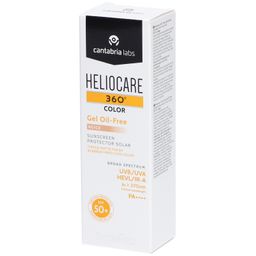 CANTABRIA LABS Heliocare 360° Color Gel Oil-Free Protection solaire teint Beige SPF 50+