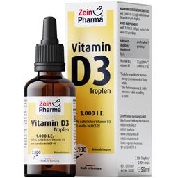 Vitamine D3 Gouttes 1.000 U.I. ZeinPharma