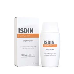 ISDIN FotoUltra Spot Prevent LSF 50+ Sonnencreme zur Vorbeugung von Pigmentflecken