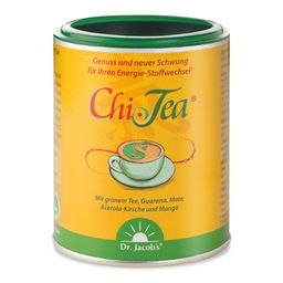Dr. Jacob's Chi-Tea thé bien-être au thé vert guarana maté acérola et mangue