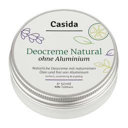 Casida Deocreme Natural ohne Aluminium