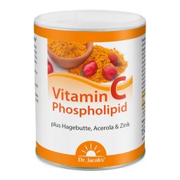 Dr. Jacob's Vitamine C-Phospholipide, poudre au cynorrhodon, acérola et zinc