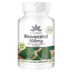 Resveratrol 500 mg Kapseln