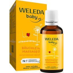 Weleda Baby Bäuchlein-Massageöl - pflegt und entspannt, mit verschiedenen ätherischen Ölen