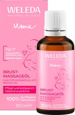 Weleda Brust-Massageöl - sanfte Massagen fördern die Durchwärmung und  lindern so Spannungsgefühle