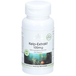 Extrait de kelp 100 mg Comprimés
