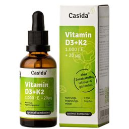 Casida® Vitamin D3+K2 1000 I.E. 20 µg