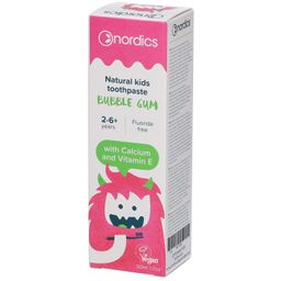 nordics Zahnpasta Kids Bubble Gum