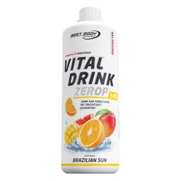 BEST BODY NUTRITION VITAL DRINK ZEROP® BRAZILIAN SUN 1000 ml