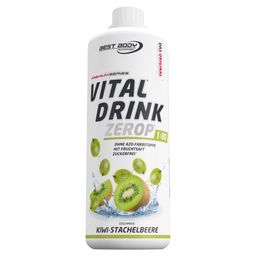 BEST BODY NUTRITION VITAL DRINK ZEROP® KIWI STACHELBEERE 1000 ml