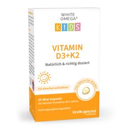 WHITE OMEGA® Kids capsules de vitamine D3+K2