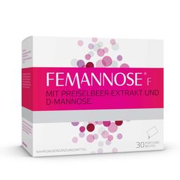 Femannose F – Trinkgranulat mit je 2000 mg D-Mannose Pulver und 100 mg Preiselbeer-Extrakt