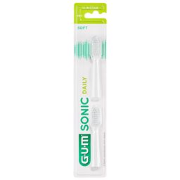 GUM® SONIC DAILY Têtes de brosse de rechange