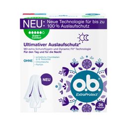 O.B.® Extra Protect Super+ Comfort Tampons