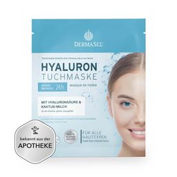 DERMASEL® Masque en tissu à l'acide hyaluronique et de la Mer Morte