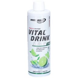 BEST BODY NUTRITION VITAL DRINK ZEROP® GRÜNTEE LIMETTE 500 ml