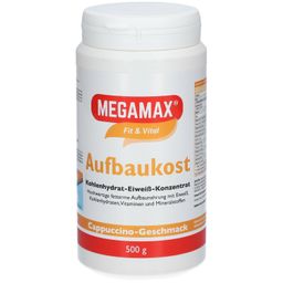 MEGAMAX® Nutrition Aufbaukost Capuccino