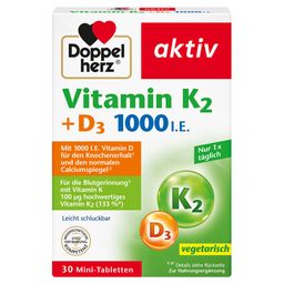 Doppelherz® aktiv Vitamine K2 + D3 2000 I.U.
