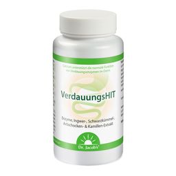 Dr.Jacob's VerdauungsHIT Enzyme Ingwer Schwarzkümmel Artischocke Kamille Moringa