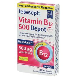 tetesept : Vitamine B12 500 Depot Comprimés pelliculés