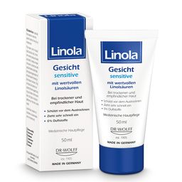 Linola Gesicht sensitive : Crème pour le visage pour peaux sèches et sensibles