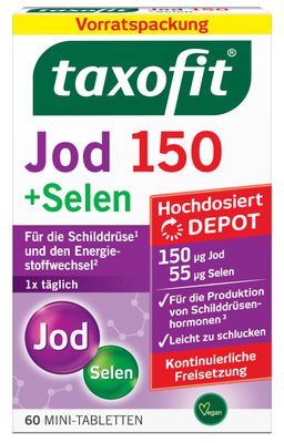 TAXOFIT® Iode 150 + Sélénium