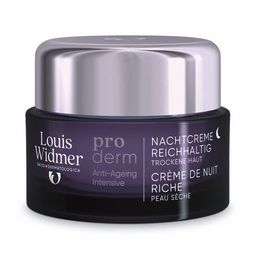Louis Widmer proderm Crème de nuit Riche non parfumée