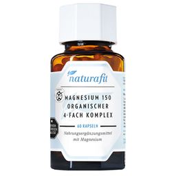 naturafit MAGNESIUM 150 ORGANISCHER 4-FACH COMPLEX