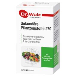 Dr. Wolz Sekundäre Pflanzenstoffe 270, 120 Kapseln