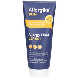 ALLERGIKA® SUN PROTECT Action Fluid SPF 50+ - protection solaire à très haute protection pour prévenir les allergies solaires, l'acné de Majorque