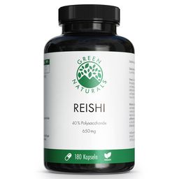 GREEN NATURALS Reishi 650 mg hautement dosé Végan