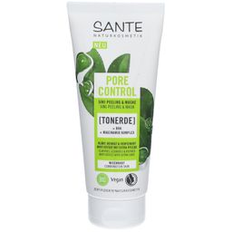 SANTE Pore Control 5 en 1 Peeling & Masque Complexe d'Argile, BHA & Niacinamide
