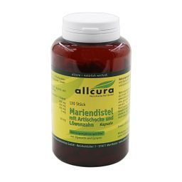 allcura Chardon-Marie avec artichaut et pissenlit