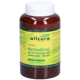 allcura Chardon-Marie avec artichaut et pissenlit