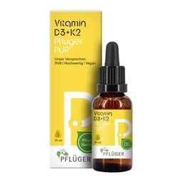 PFLÜGER® Vitamine D3+K2 Pur