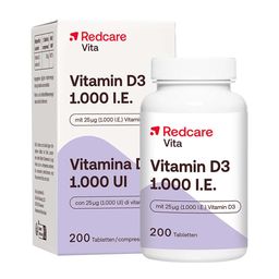 Redcare Vitamin D3 1000 I.E.