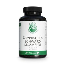 GREEN NATURALS Ägyptisches Schwarzkümmelöl 3000 mg vegan