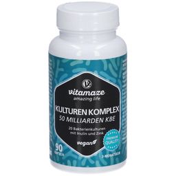 Vitamaze Kulturen Komplex mit 20 Bakterienkulturen + Inulin + Zink