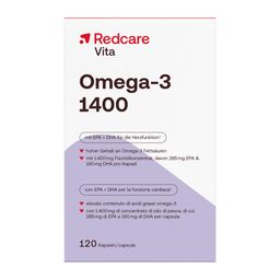 Redcare Vita Omega-3 1400 Kapseln