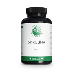 Green Naturals Spiruline 2000 mg gélules
